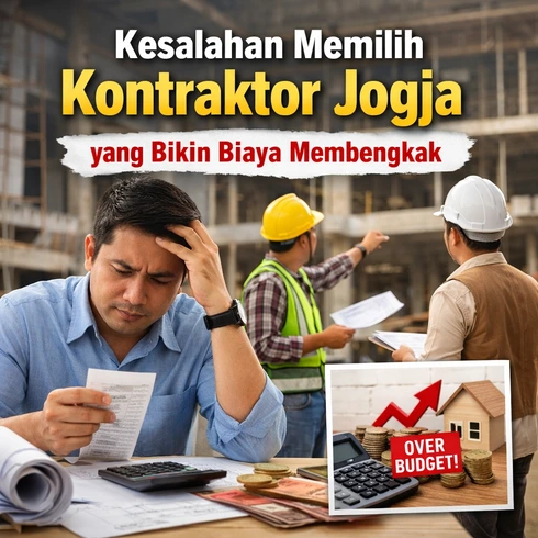Kesalahan Memilih Kontraktor Jogja yang Bikin Biaya Membengkak